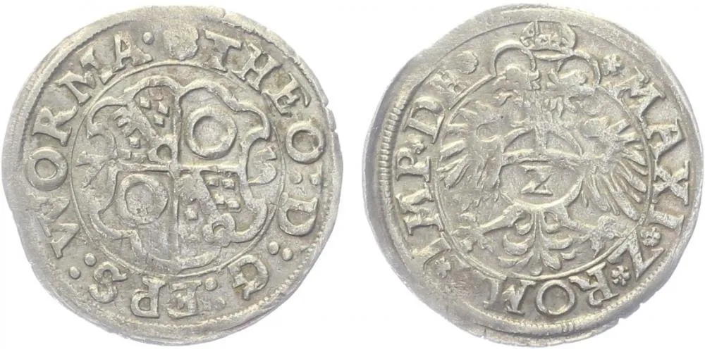 Worms - biskupství, Theodor von Pettendorf, 1552 - 1580 — 1