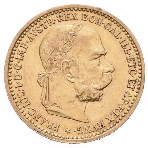10 Koruna 1905, pěkná zachovalost, patina, drobné rysky