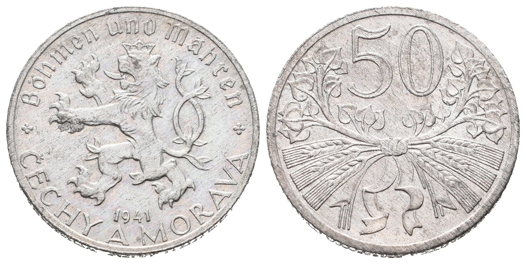 50 Haléř 1941, nádherná zachovalost