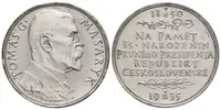 AR Medaile 1935 - K 85. narozeninám T. G. Masaryka. Poprsí T. G. Masaryka zprava, — 1