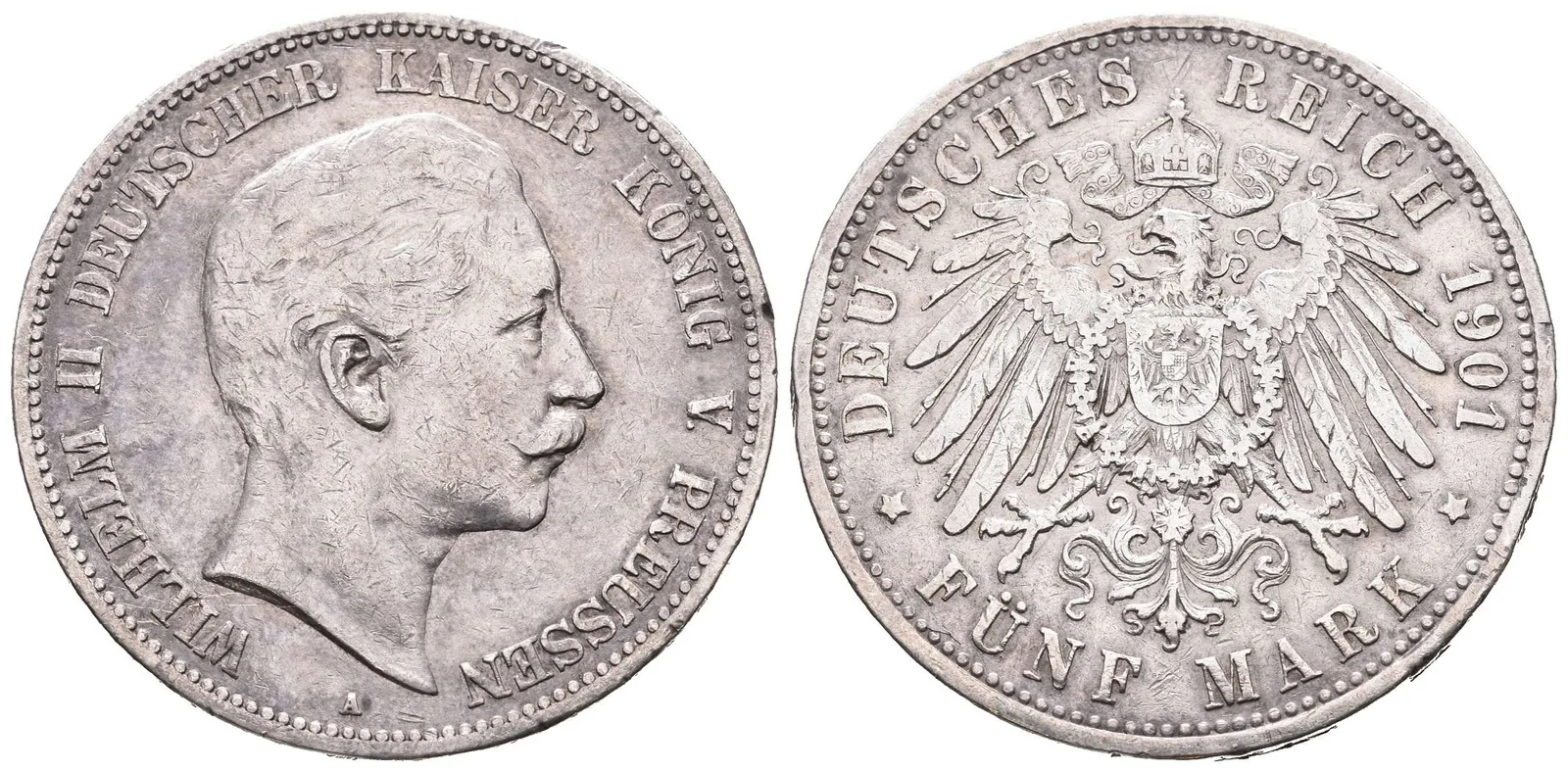 Prusko, 5 Marka 1901