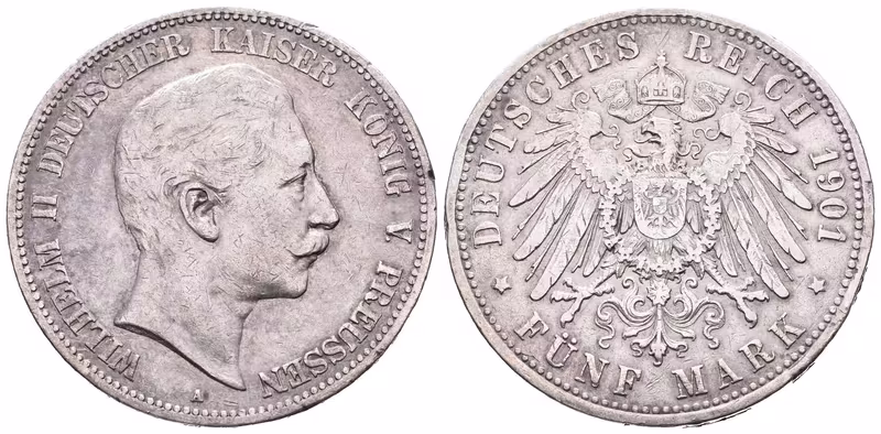 Prusko, 5 Marka 1901