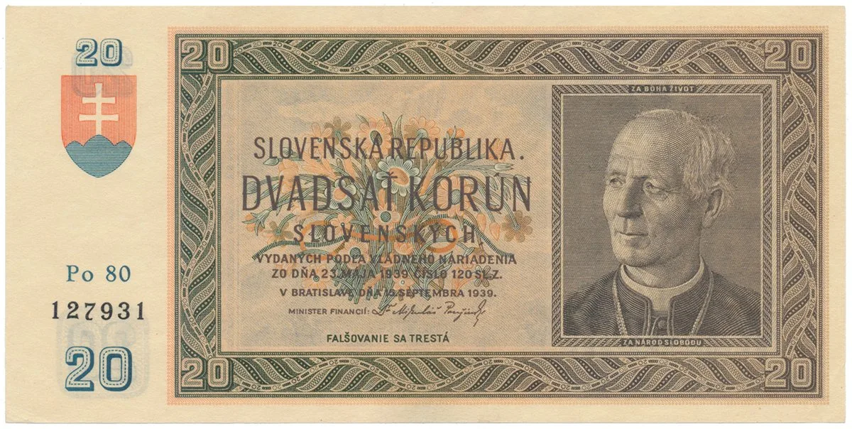 Slovenský stát, 1939 - 1945 — 1