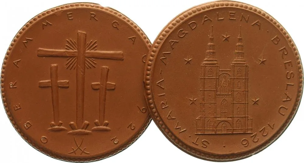 Německo, pamětní porcelánové medaile — 1