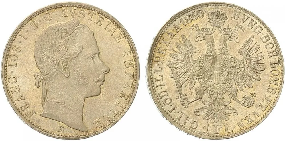 Rakouská a spolková měna, 1857 - 1892 — 1