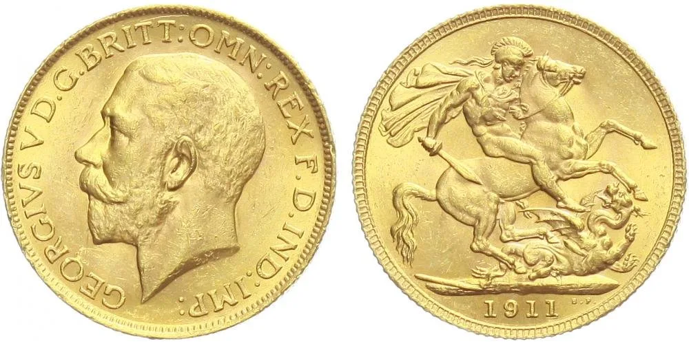 Velká Británie, George V., 1910 - 1936 — 1