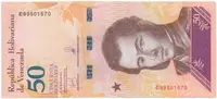Venezuela, 50 Bolivares 2018, P.105a