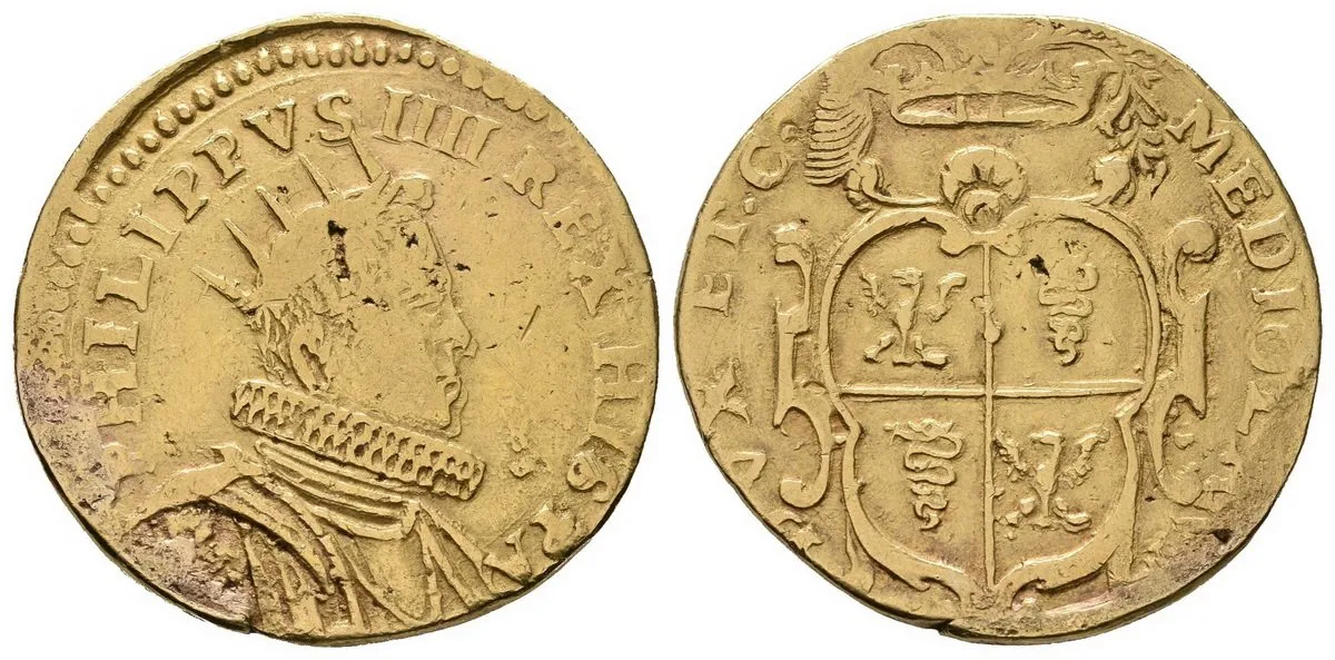 Itálie - Milano, Phillip IV., 1621 - 1665 — 1