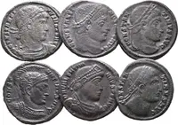 Soubor mincí AE 3, Follis - Constantinus I. a II., — 1