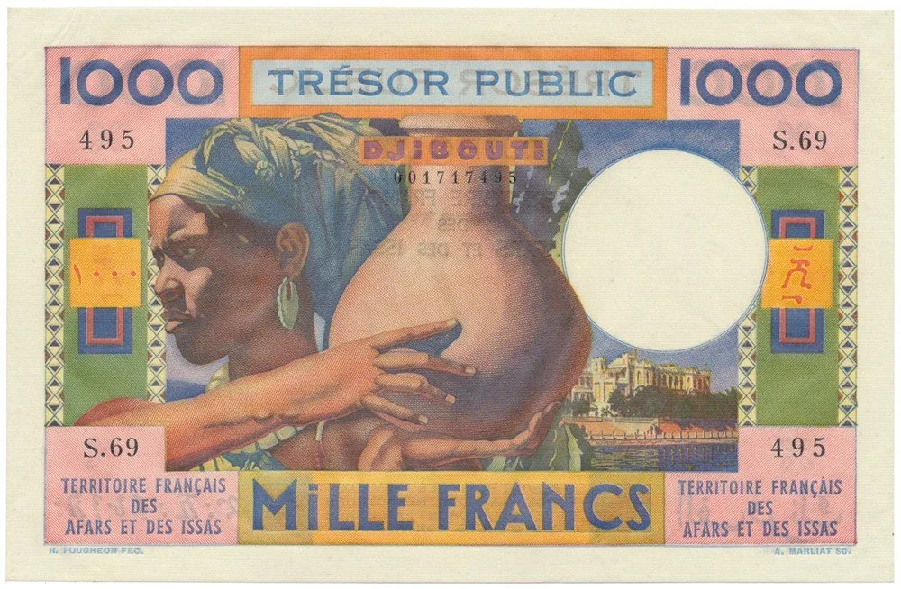 Francouzské území Afarů a Isů - French Afars & Issas — 1
