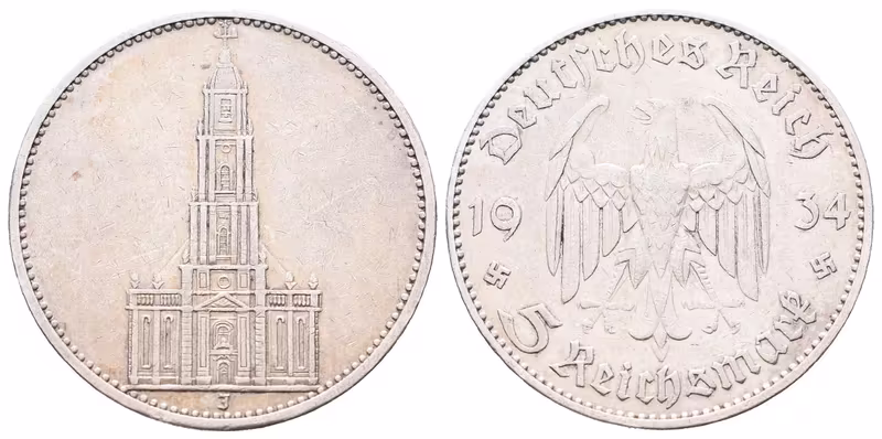 III. říše, 5 Marka 1934 J