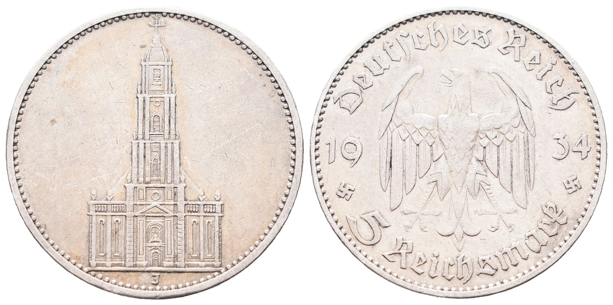 III. říše, 5 Marka 1934 J