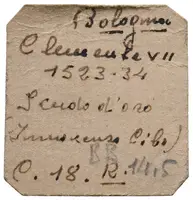 Vatikán, Clement VII., 1523 - 1534 — 2