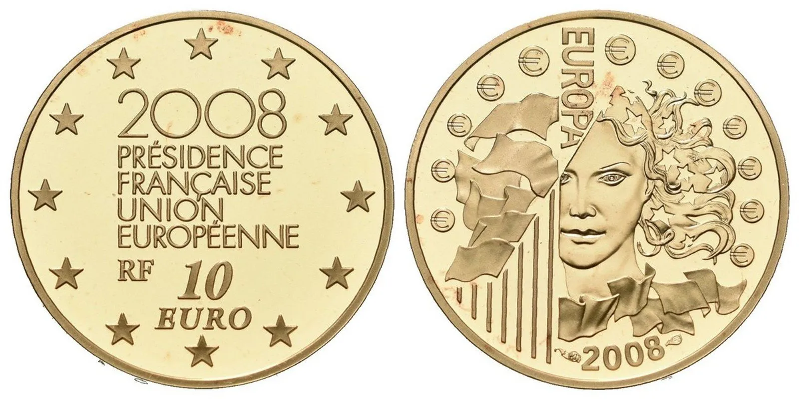 Francie, 10 Euro 2008 - Předsednictví Francie v EU