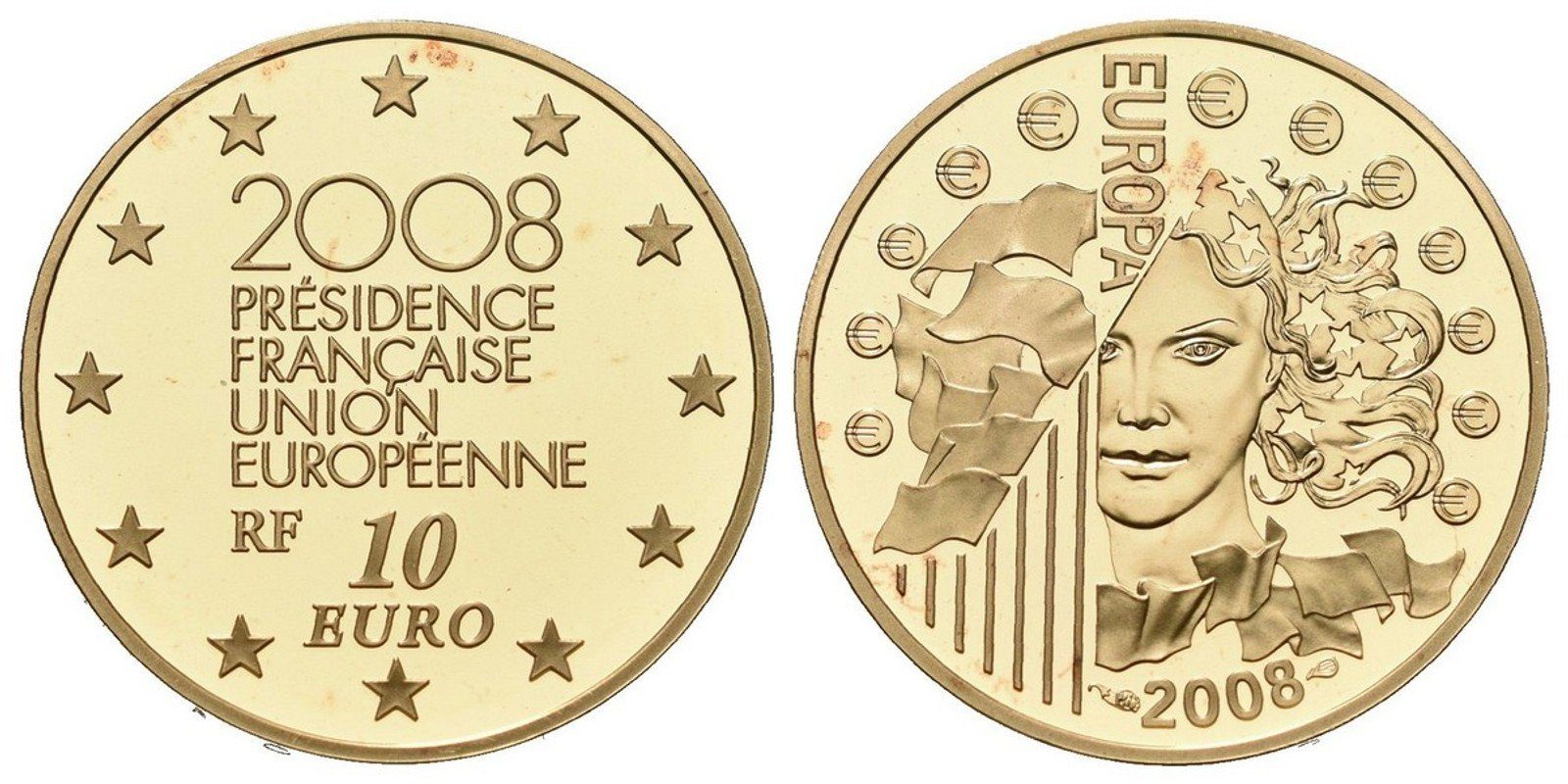 Francie, 10 Euro 2008 - Předsednictví Francie v EU