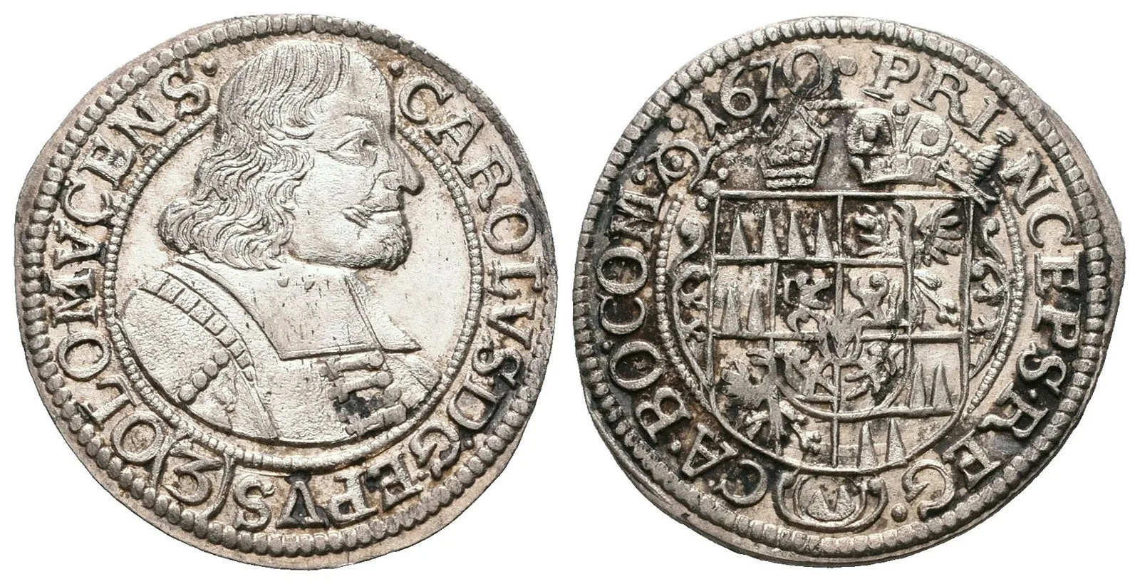 Olomouc - biskupství, Karel II. Liechtenstein, 1664 - 1695 — 1
