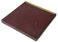 AE Plaketa b.l. - Hrad Karlštejn. Pat. bronz 71,5 x 68,5 mm, etue — 3