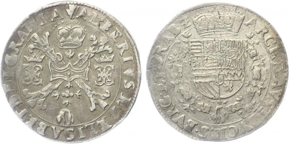 Nizozemí - Brabant, Albert a Isabella, 1598 - 1621 — 1