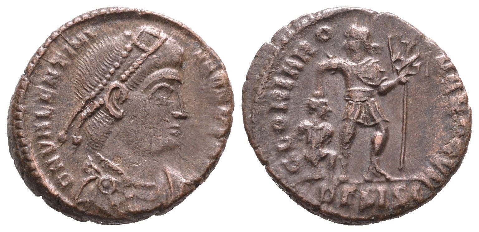 Valentinianus I., nummus, Siscia, RIC IX 14