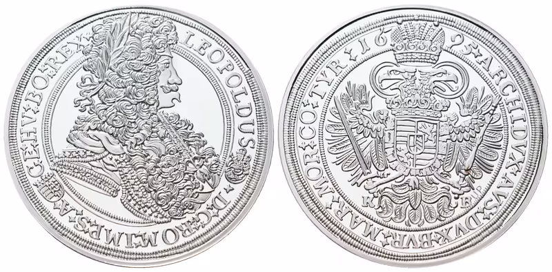 Replika - Historický tolar - Leopold I. 1695