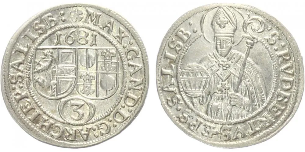 Salzburg - arcibiskupství, Max Gandolph, 1668 - 1687 — 1