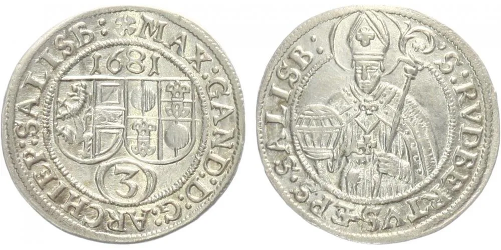Salzburg - arcibiskupství, Max Gandolph, 1668 - 1687 — 1