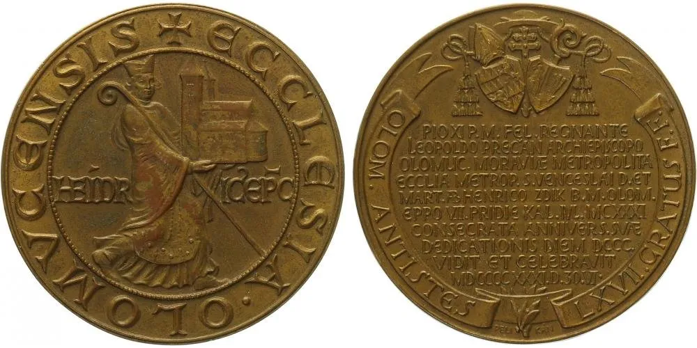 Olomouc - arcibiskupství, Leopold Prečan, 1923 - 1947 — 1