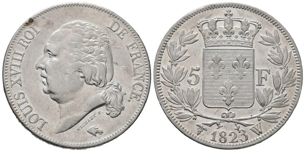 Francie, Louis XVIII., 1815 - 1824 — 1