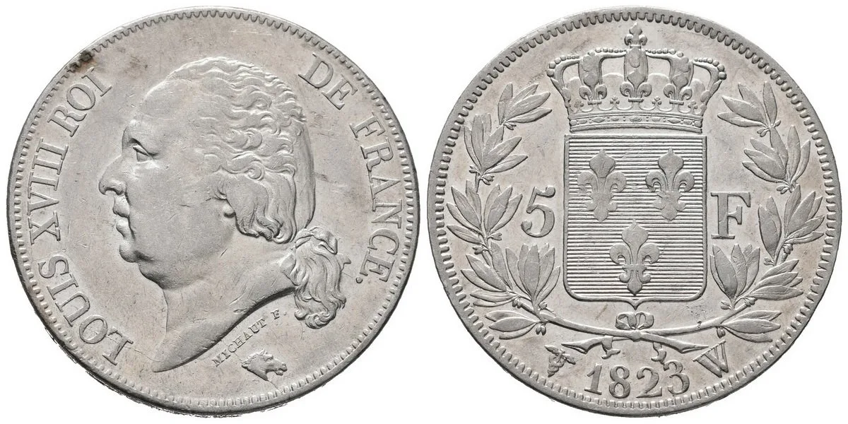 Francie, Louis XVIII., 1815 - 1824 — 1