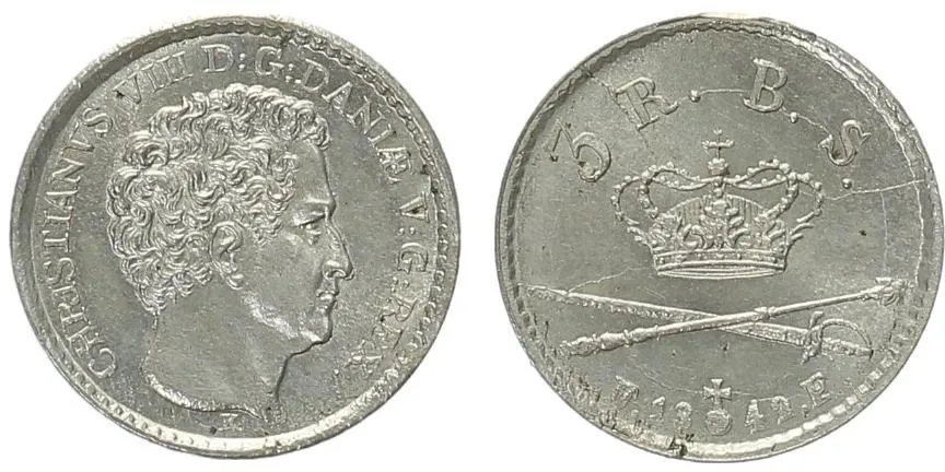 Dánsko, Christian VIII., 1839 - 1848 — 1