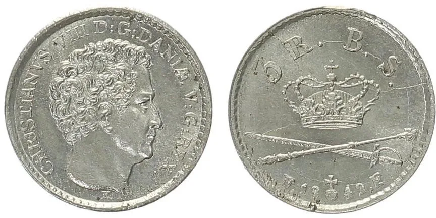 Dánsko, Christian VIII., 1839 - 1848 — 1