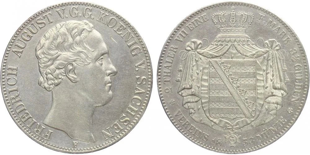 Sasko, Friedrich August II., 1836 - 1854 — 1
