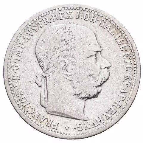 1 Koruna 1903, patina, rysky