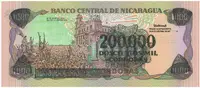 Nikaragua, 200.000 Cordobas (1990), P.162 - fotografie 2