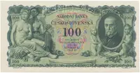 100 Koruna 1931, série Ic, SPECIMEN, Hej.25b2.S1 - fotografie 2