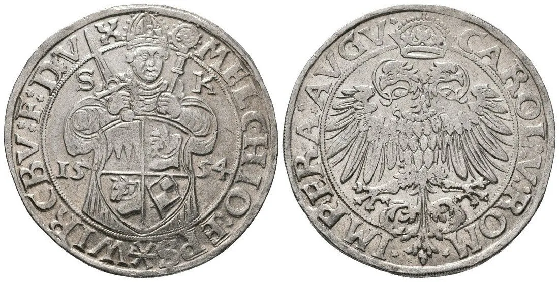 Würzburg - biskupství, Melchior Zobel von Giebelstadt, 1544 - 1558 — 1