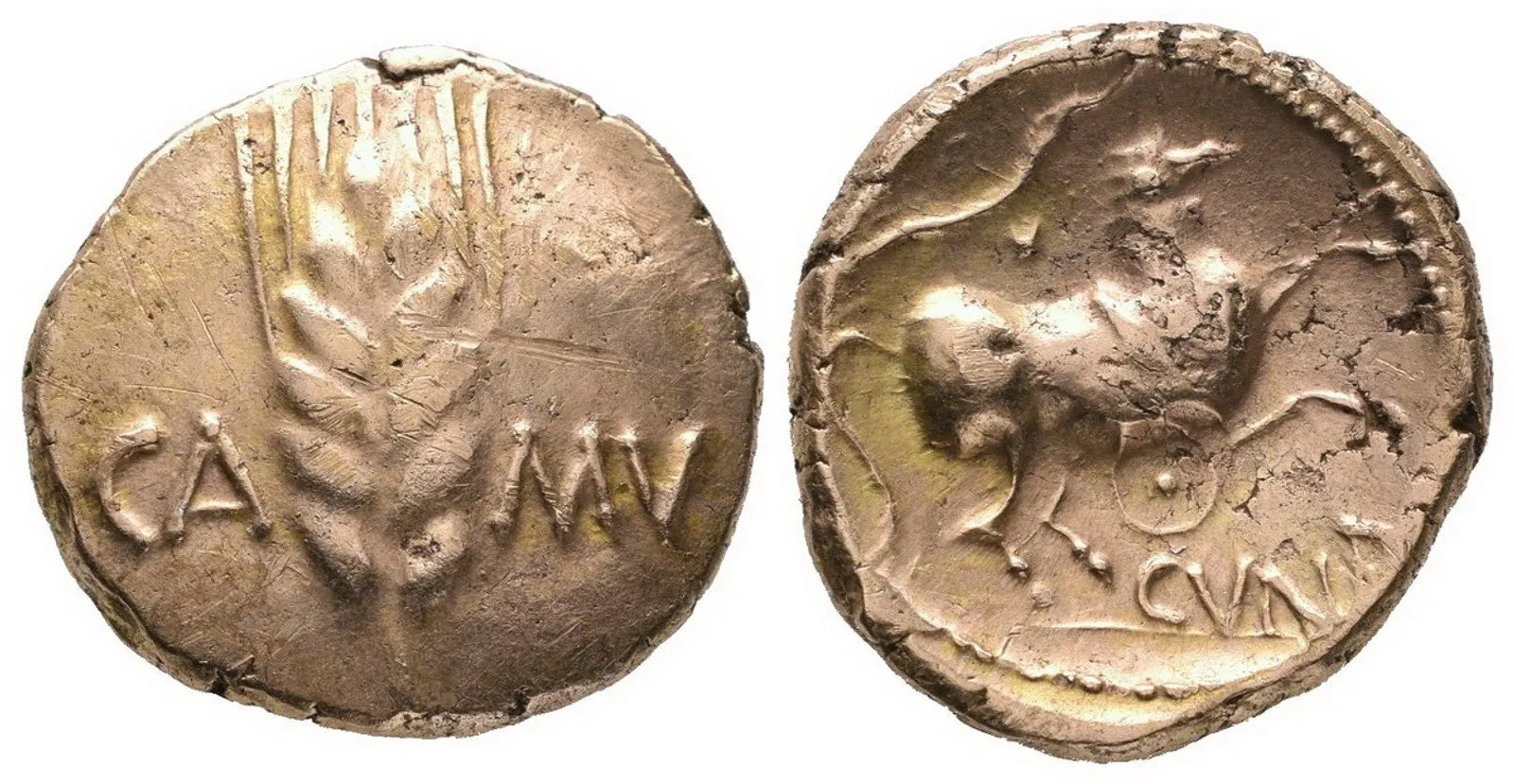 Britania, Catuvellauni a Trinovantes, Cunobelinus, 8 - 41 — 1