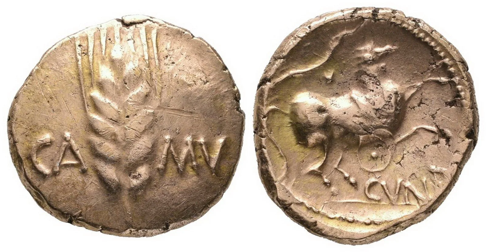 Britania, Catuvellauni a Trinovantes, Cunobelinus, 8 - 41 — 1