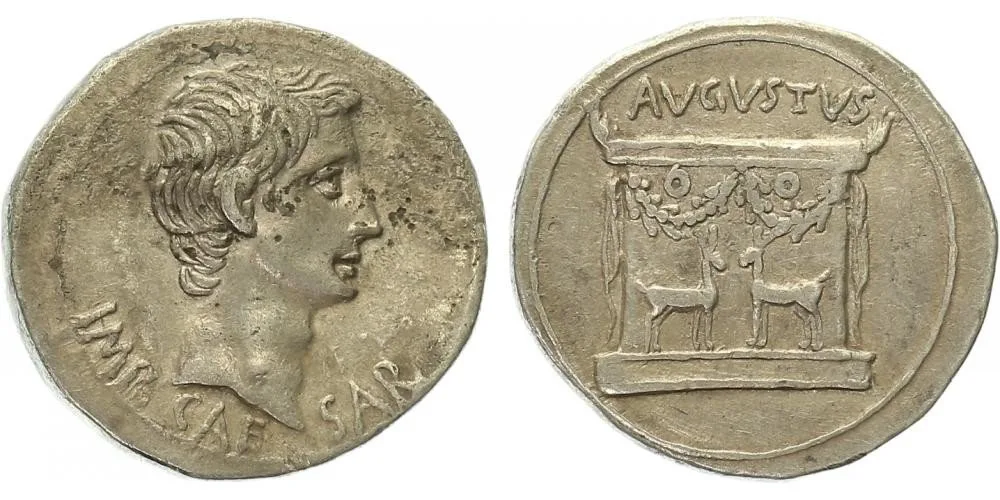 Augustus, 27 př. Kr. - 14 po Kr. — 1