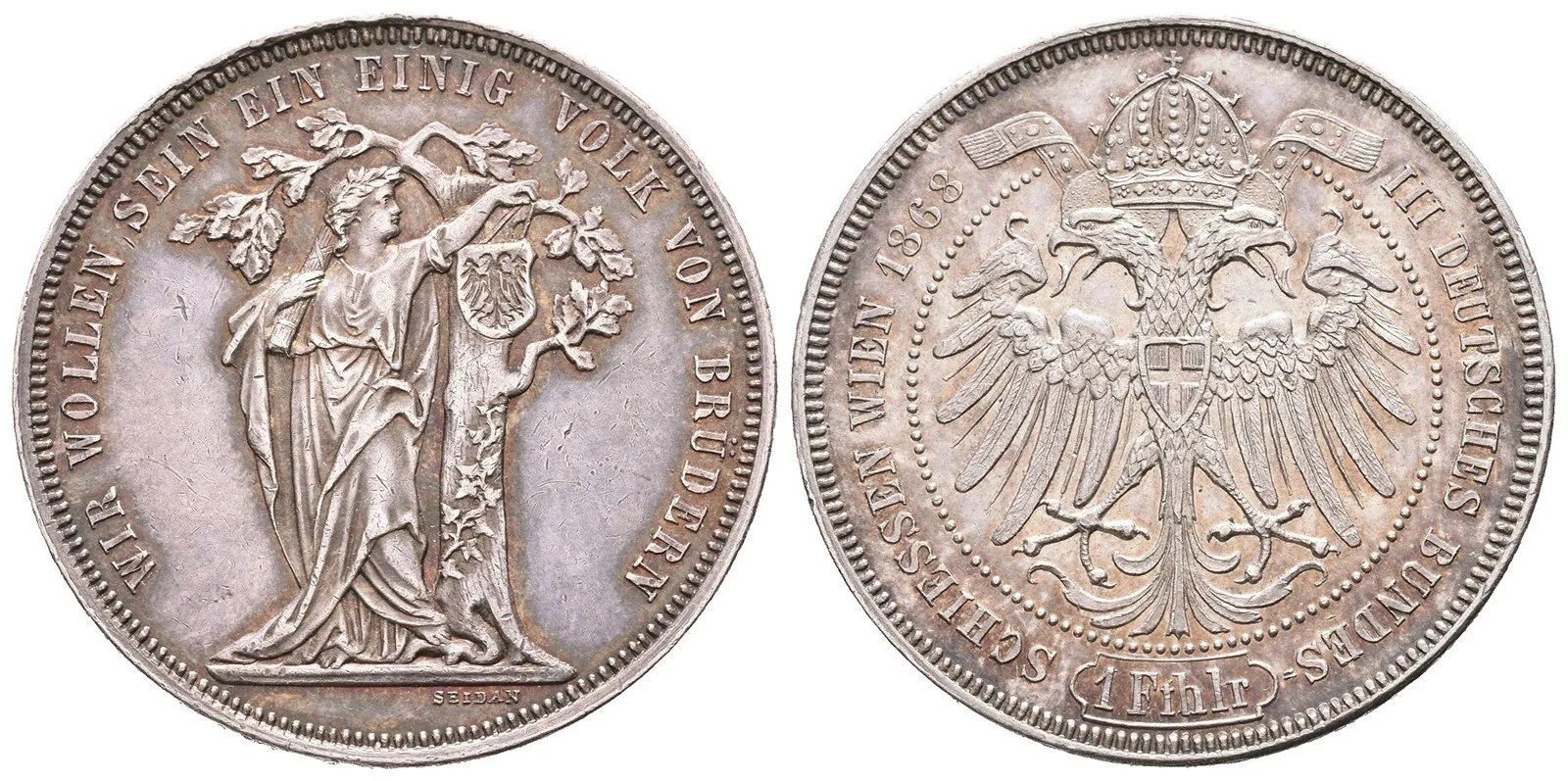 Rakouská a spolková měna, 1857 - 1892 — 1