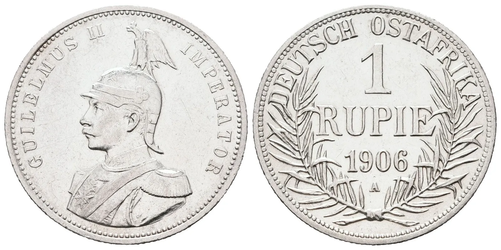 Německá východní Afrika, 1 Rupie 1906 A