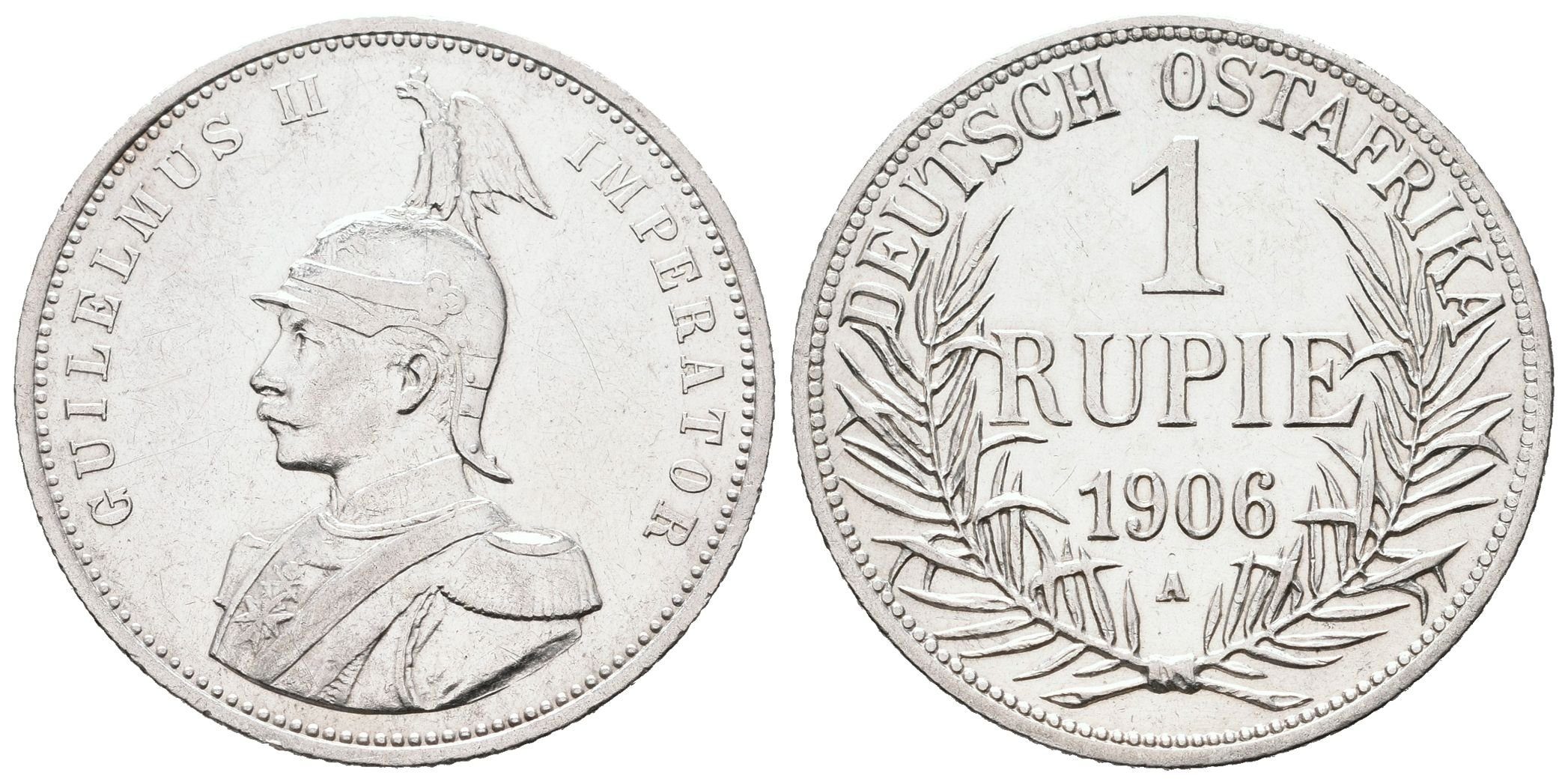 Německá východní Afrika, 1 Rupie 1906 A