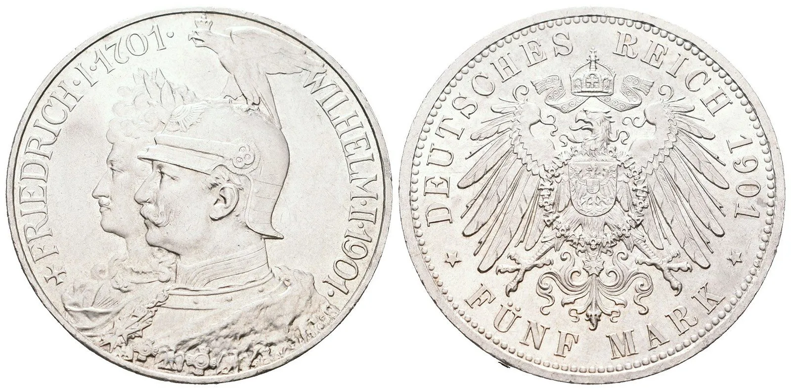 Prusko, 5 Marka 1901 - Pamětní