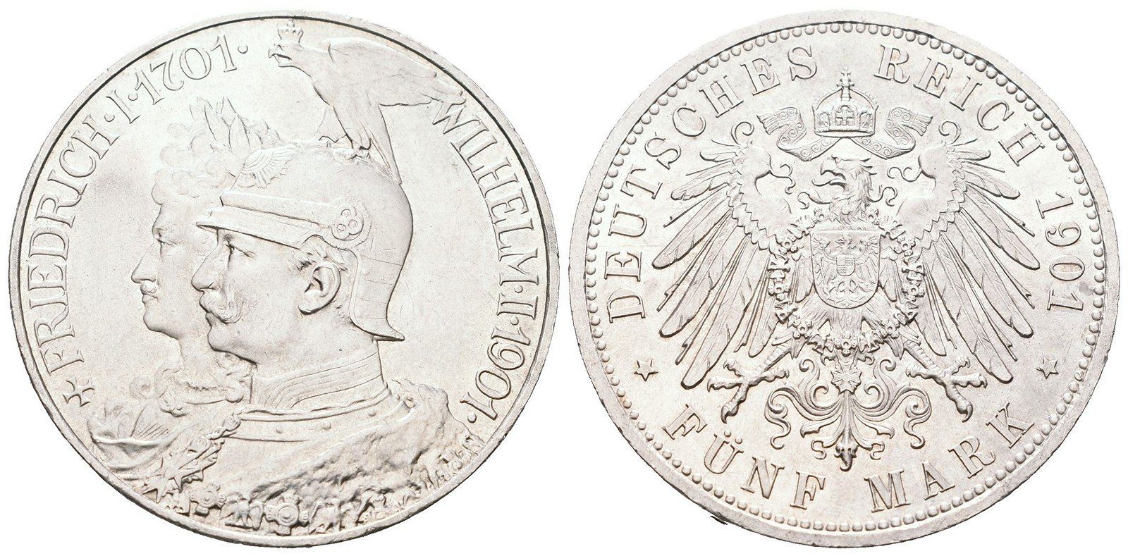 Prusko, 5 Marka 1901 - Pamětní