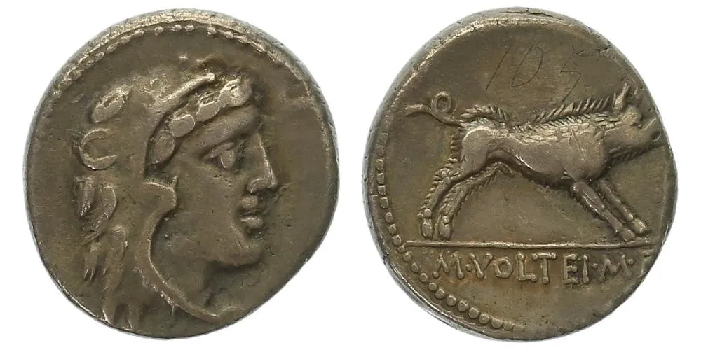 M. Volteius M. f., 78 př. Kr. — 1