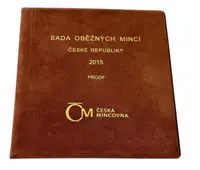 Ročníková sada mincí 2015 - PROOF - fotografie 3