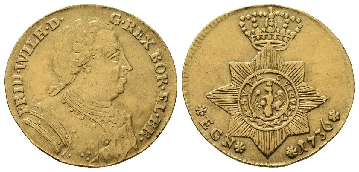 Brandenburg - Preussen, Friedrich Wilhelm, 1713 - 1740 — 1