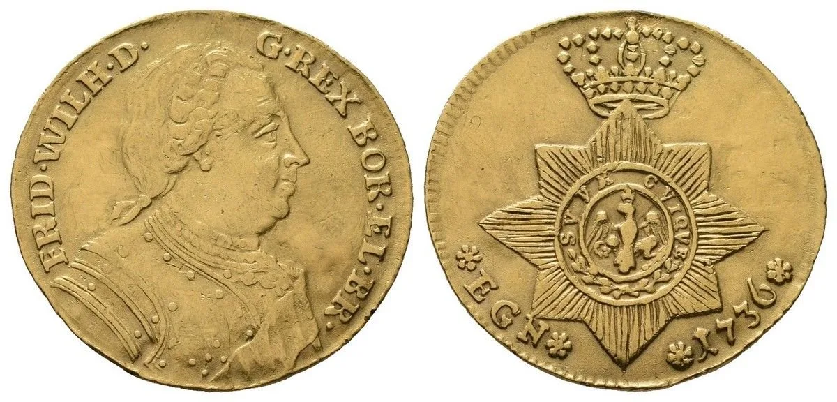 Brandenburg - Preussen, Friedrich Wilhelm, 1713 - 1740 — 1