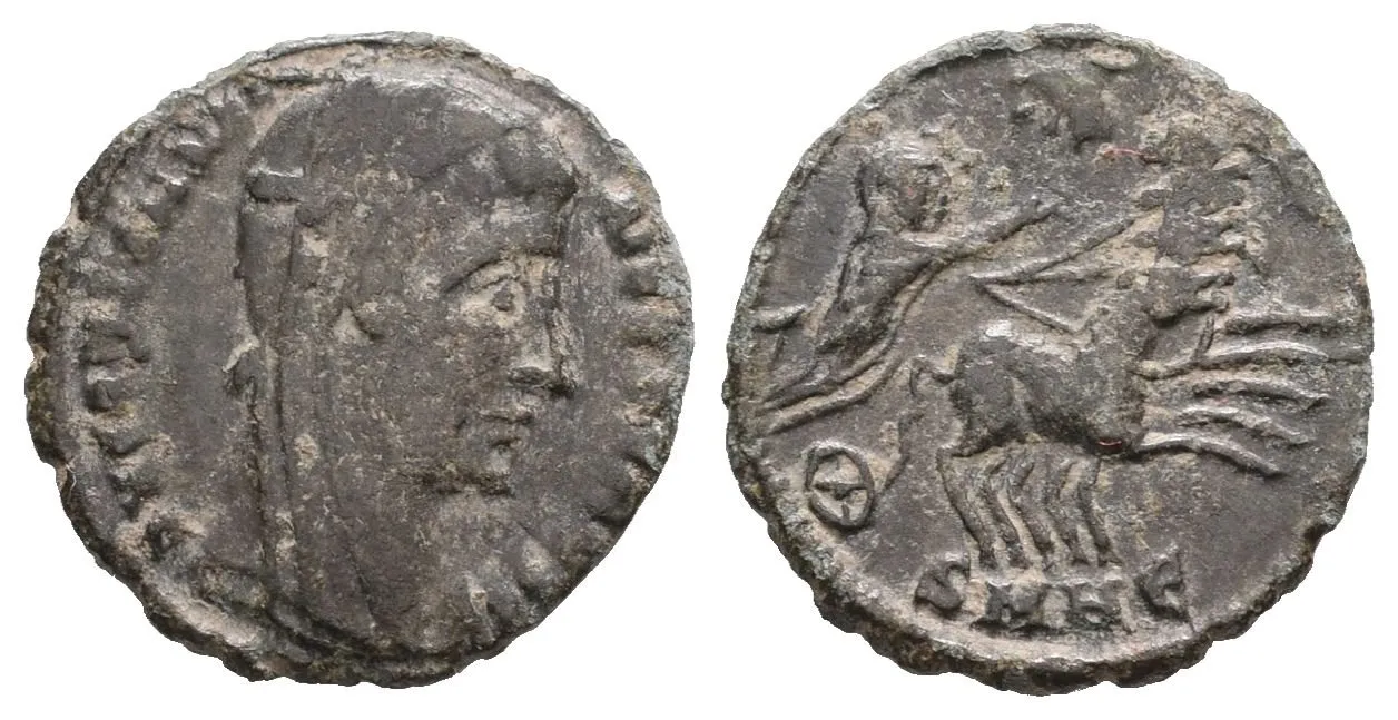 Constantinus I., posmrtný follis