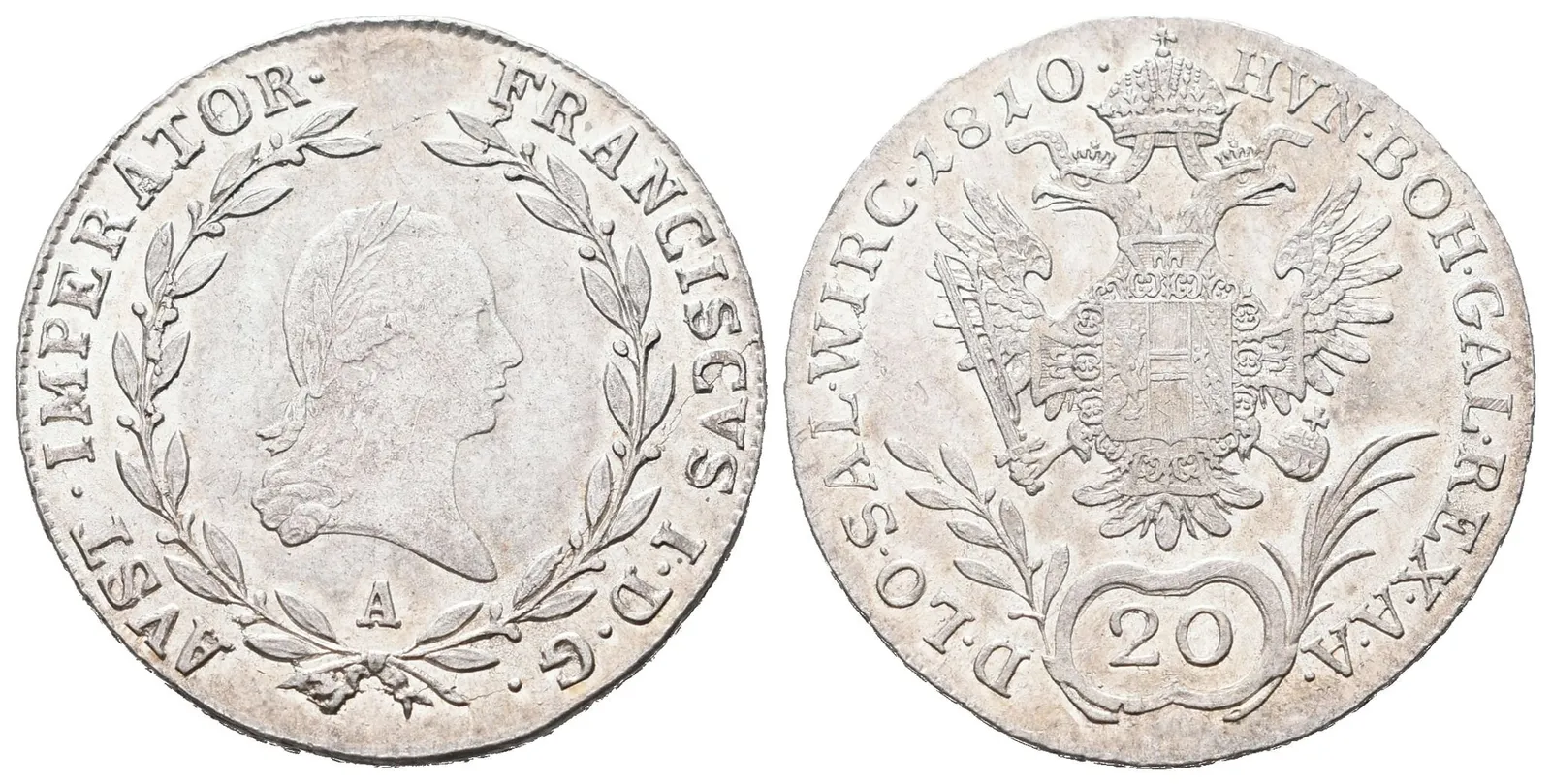 František II., 20 Krejcar 1810 A